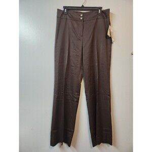 Jones New York Women’s Dress Pants Brown Size 10 New With Tags MSRP$109